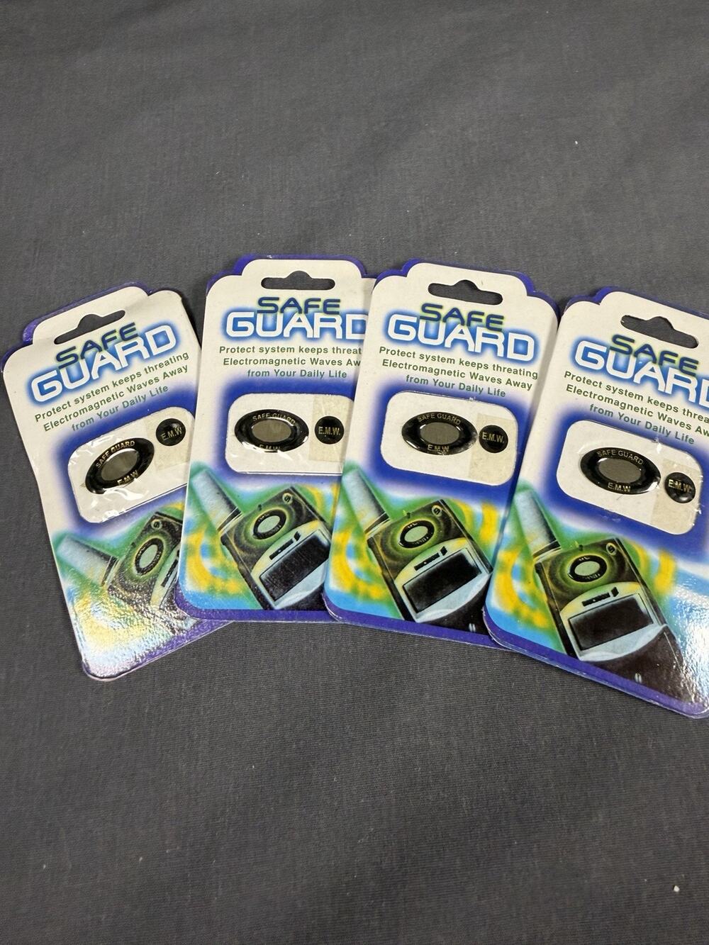 4Pcs Emf Sticker Protection Anti Cell Phone Sticker for Phones and Laptop EMW